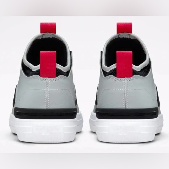 Converse Chuck Taylor All Star Ultra OX Unisex Gray/Black/Red Shoe/Sneaker | NEW - Picture 5 of 10